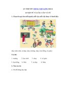 Tải Lý thuyết Tiếng Việt 2 bài 4 - Luyện từ và câu: Câu và từ