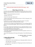 phiếu học tập tuần 26  tiểu học huỳnh mẫn đạt