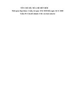 Giaos án tuần 29 chủ đề nhánh 2 