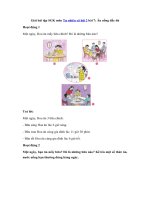 Tải Giải bài tập SGK Tự nhiên và xã hội 2 bài 7: Ăn uống đầy đủ - Soạn Tự nhiên và xã hội lớp 2