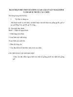 Bài 35:NHẬN BIẾT MỘT SỐ GIỐNG GÀ QUA QUAN SÁT NGOẠI HÌNH VÀ ĐO KÍCH THƯỚC CÁC CHIỀU