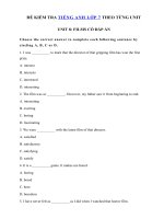 Tải Bài tập Unit 8 lớp 7 Films có đáp án - Tiếng Anh lớp 7 Unit 8 Films| Bài tập Unit 8 SGK tiếng Anh 7 mới có đáp án