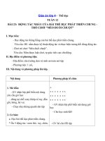 Tải Giáo án Thể dục lớp 4 - Tuần 12 - bài 23 - Giáo án điện tử Thể dục lớp 4