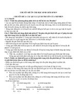 Download Chuyên Đề Ôn Thi HSG Sinh 9