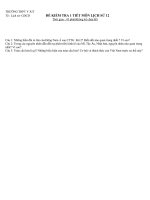 Download Đề kiểm tra 1 tiết sử 12 có đáp án