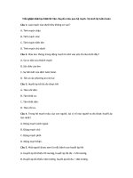 Tải Trắc nghiệm Sinh học 8 Bài 18: Vận chuyển máu qua hệ mạch. Vệ sinh hệ tuần hoàn - Trắc nghiệm Sinh học 8 Bài 18 có đáp án