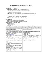 Tải Giáo án môn Ngữ văn lớp 6 bài 27 - Ngôi kể và lời kể trong văn tự sự