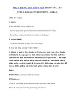 Tải Tiếng Anh lớp 9 Unit 1 Skills 1 - Soạn Skills 1 Unit 1 lớp 9 đầy đủ nhất