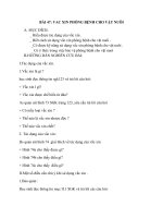 BÀI 47: VAC XIN PHÒNG BỆNH CHO VẬT NUÔI