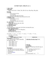 Tải Giáo án môn Hóa học lớp 11 bài 35 - Luyện tập