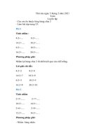 Kế hoạch bài dạy - Thứ sáu ngày 5 tháng 2 năm 2021-Khối 2