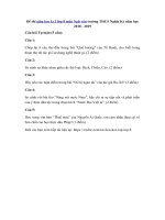 Tải Đề thi giữa học kì 2 lớp 8 môn Ngữ văn trường THCS Nghĩa Kỳ năm học 2018 - 2019 - Đề kiểm tra giữa HK 2 môn Văn 8