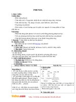 Tải Giáo án môn Hóa học lớp 11 bài 54 - Phenol