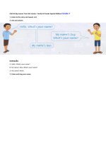 Tải Giải bài tập Family and Friends lớp 2 Unit Starter: Hello!! - Lesson two - Giải bài tập Family and Friends lớp 2 Starter