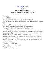 Tải Giáo án Thể dục lớp 5 - Tuần 5 - bài 10 - Giáo án điện tử Thể dục lớp 5