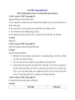 Tải Giải SBT Công nghệ lớp 10 - Bài 10 - Biện pháp cải tạo và sử dụng đất mặn, đất phèn