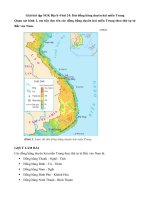 bài 24: Dải đồng bằng duyên hải miền Trung