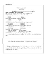 Download Đề kiểm tra HKII lịch sử 10 - 2012 2013