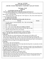 GIÁO ÁN CHỦ ĐỀ NGỮ VĂN 7( HỌC KÌ 1)