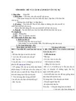 Tải Giáo án môn Ngữ văn lớp 6 bài 14 - Tìm hiểu đề và cách làm bài văn tự sự