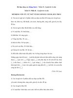 Tải Bài tập nâng cao Tiếng Việt 2 - Tuần 31: Luyện từ và câu - Bài tập nâng cao luyện từ và câu lớp 2 tập 2