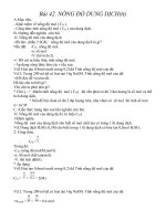 Tuần 14- Tiết 2- Hóa 8- Bài 42. Nồng độ dung dịch(tt)