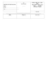 Đề thi tiếng việt lớp 4 học kì 1 năm học 2017