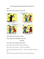 Tải Giải vở bài tập Tiếng Việt lớp 2 tập 1 tuần 5: Tập làm văn - Giải vở bài tập Tiếng Việt lớp 2 tuần 5