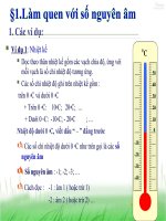 Slide bài giảng toán lớp 6 chương 2 phần (1) 