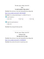 bài giảng lớp 4 ngày 422021  tiểu học nhị xuân