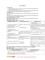 Tải Giáo án môn Vật lý lớp 11 bài 40 - Lực Lorentz