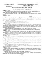 Download Đề thì HSG tỉnh sinh học 12- tỉnh Nghệ An, bảng B