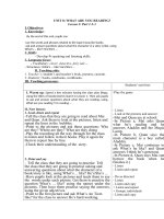 Tải Giáo án Tiếng Anh lớp 5 Unit 8: What are you doing - Lesson 2 - Giáo án điện tử môn Tiếng Anh lớp 5