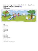 Tải Giải bài tập Family and Friends lớp 2 Unit 5: Lesson six - Giải bài tập Tiếng Anh lớp 2 Unit 5: Where's the ball?