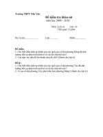 Download Đề thi khảo sát môn lịch sử lớp 10- 2009 2010