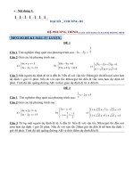 Đại số 9 - Ôn tập theo chủ đề