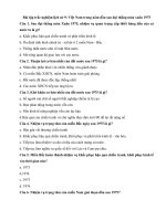 Tải Bài tập trắc nghiệm lịch sử 9: Việt Nam trong năm đầu sau đại thắng mùa xuân 1975 - Câu hỏi trắc nghiệm Lịch sử 9 - Bài 31 có đáp án