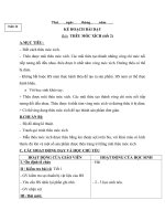 Tải Giáo án môn Kĩ thuật lớp 4 - Tuần 14 - Bài 7: Thêu móc xích (tiết 2)