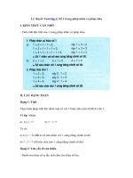 Tải Lý thuyết Toán lớp 2: Số 1 trong phép nhân và phép chia - Lý thuyết môn Toán 2