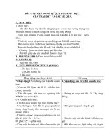Tải Giáo án môn Địa lý lớp 6 bài 7 - Sự vận động tự quay quanh trục của Trái Đất và các hệ quả