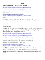 học trực tuyếnmôn tiếng anh khối 4 tuần 23 0642020  tiểu học nguyễn việt hồng