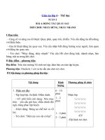 Tải Giáo án Thể dục lớp 4 - Tuần 2 - bài 4 - Giáo án điện tử Thể dục lớp 4