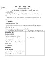 Tải Giáo án môn Kĩ thuật lớp 4 - Tuần 21 - Bài 11: Điều kiện ngoại cảnh của cây rau, hoa