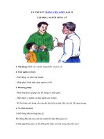 Tải Lý thuyết Tiếng Việt 2 bài 29 - Tập đọc: Người thầy cũ