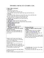 Tải Giáo án môn Ngữ văn lớp 7 bài 17 - Tìm hiểu chung về văn biểu cảm