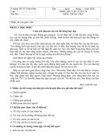 KHỐI 4 - PHIẾU HỌC TẬP TIẾNG VIỆT - TUẦN 28