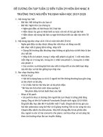 ÂM NHẠC 8: ĐỀ CƯƠNG ÔN TẬP TUẦN 22 ĐẾN TUẦN 29 MÔN ÂM NHẠC 8