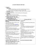 Tải Giáo án môn Ngữ văn lớp 6 bài 35 - Luyện nói kể chuyện