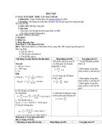 Tải Giáo án môn Vật lý lớp 10 bài 10 - Bài tập