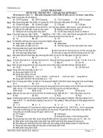 Download Đề thi thử ĐH môn hóa học hay